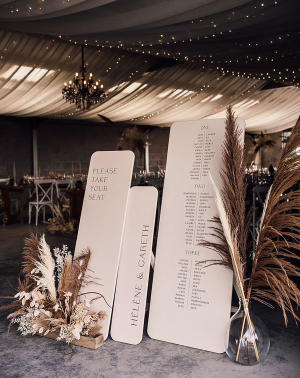 unique and stylish table plan ideas